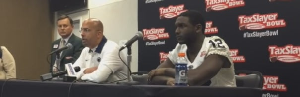 Fourth-quarter surge not enough to grant a Nittany Lion win at the TaxSlayer Bowl