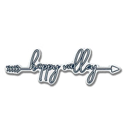 Happy Valley Arrow Removable Decal Sticker