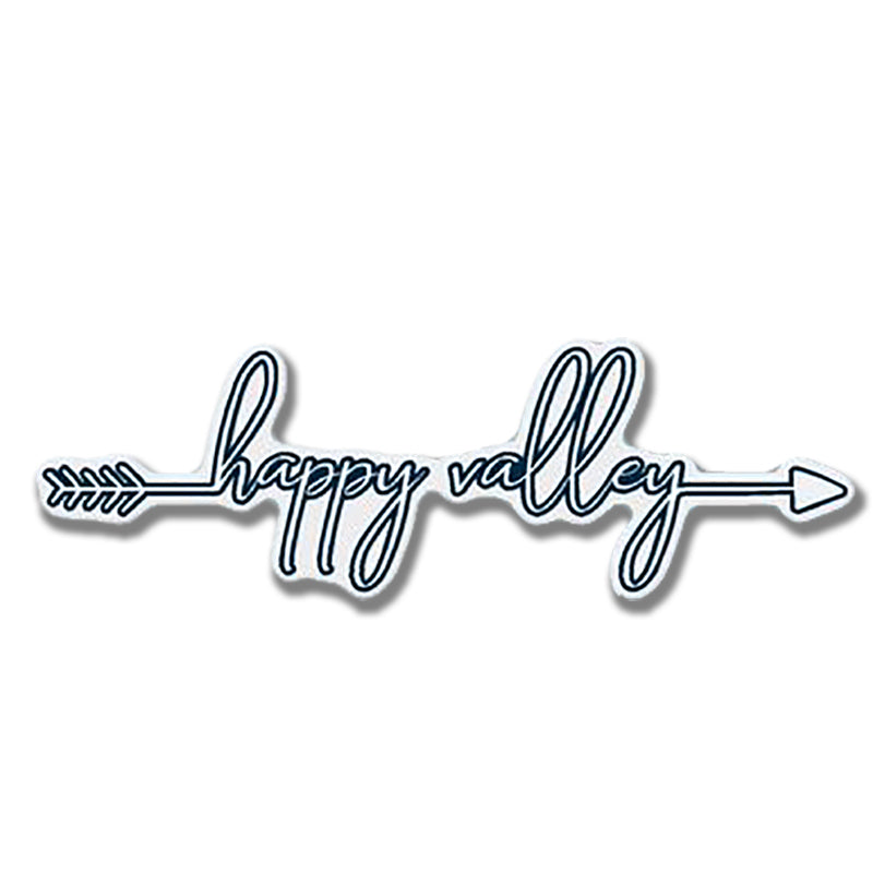 Happy Valley Arrow Removable Decal Sticker