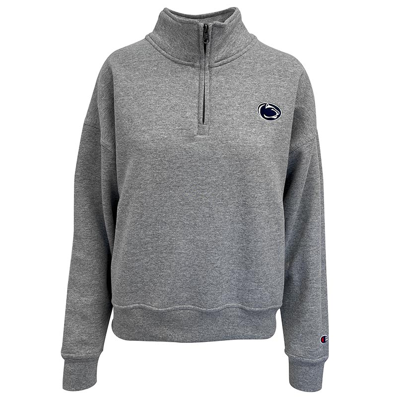 Grey Champion Ladies Powerblend 1/4 Zip Lion's Pride
