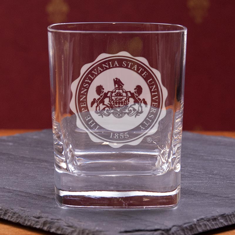 Square Round Rocks Glass