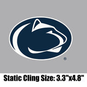 5" Nittany Lion Head Static Sticker