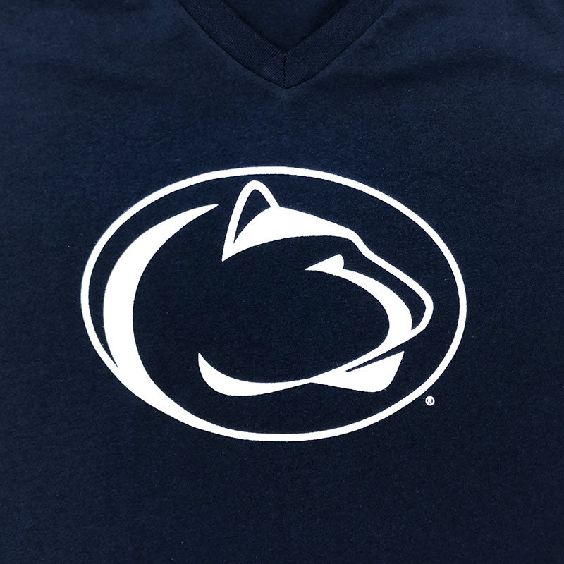 Ladies Bella Penn State Lion logo V-Neck T-Shirt