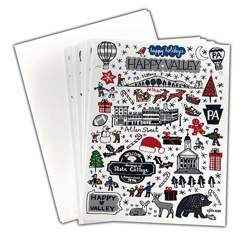 Julia Gash 10 Holiday Cards | Lion's Pride