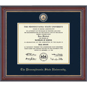 Church Hill Masterpiece Penn State Diploma Frame