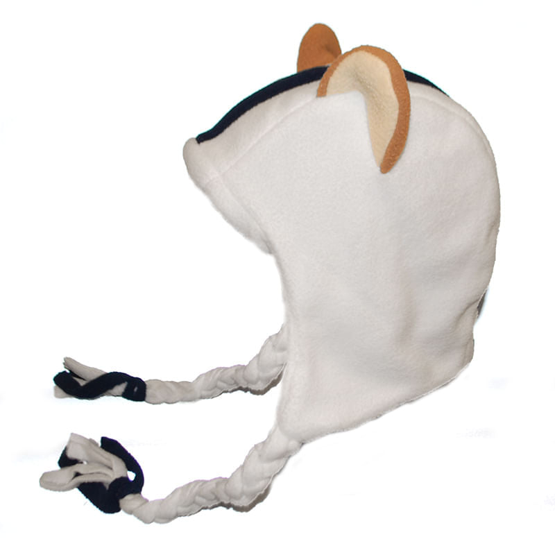 Nittany Lion Ear Hat with Braids