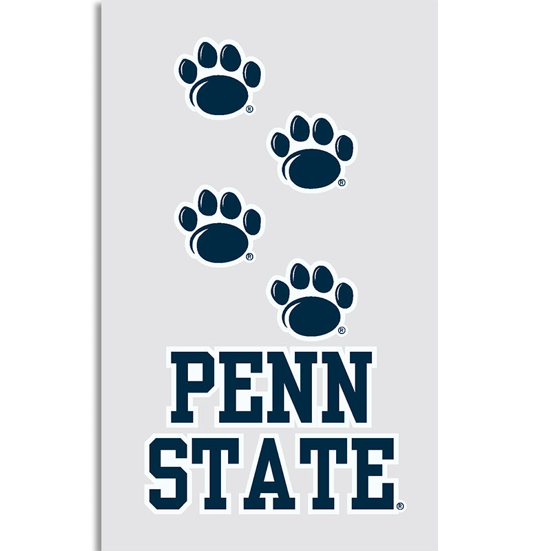 Lion Paw Print Stencil