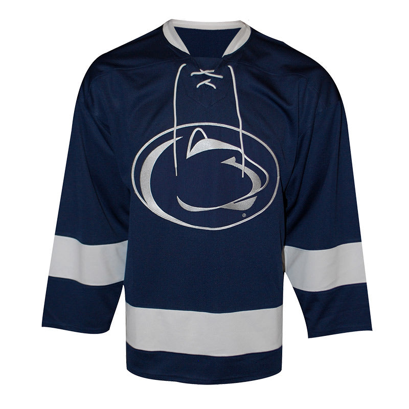 Lance Sports Jerseys Penn State Replica Hockey Jersey Navy / L