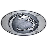 Pewter Oval License Plate