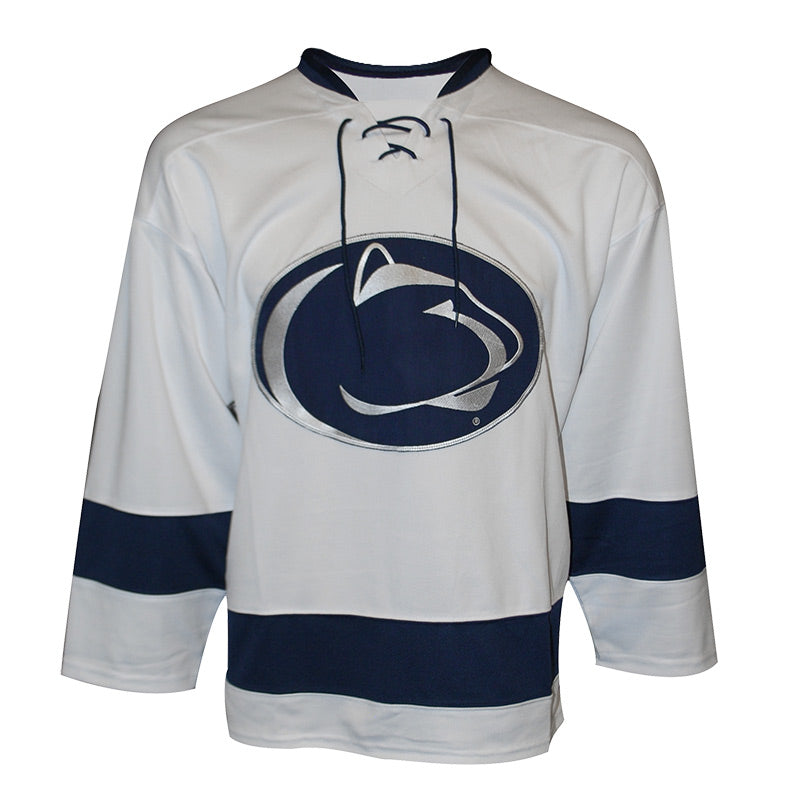 Men's Nike White Penn State Nittany Lions Replica College Hockey Jersey 