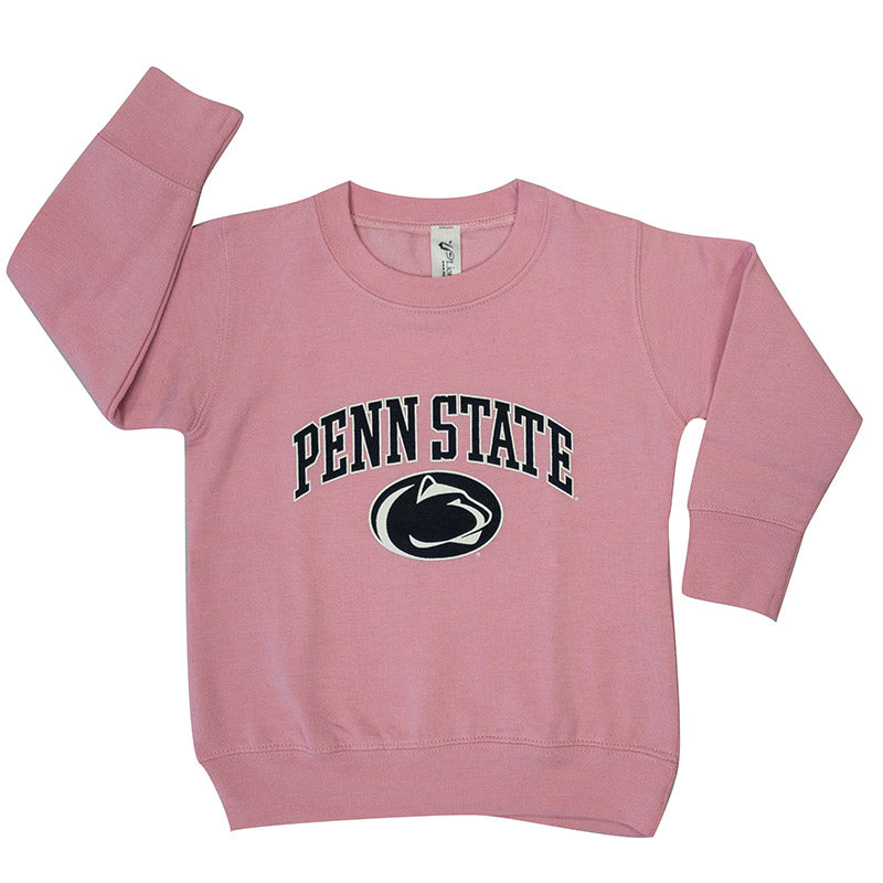 Toddler Penn State Over Lion Head Crew Sweatshirt
