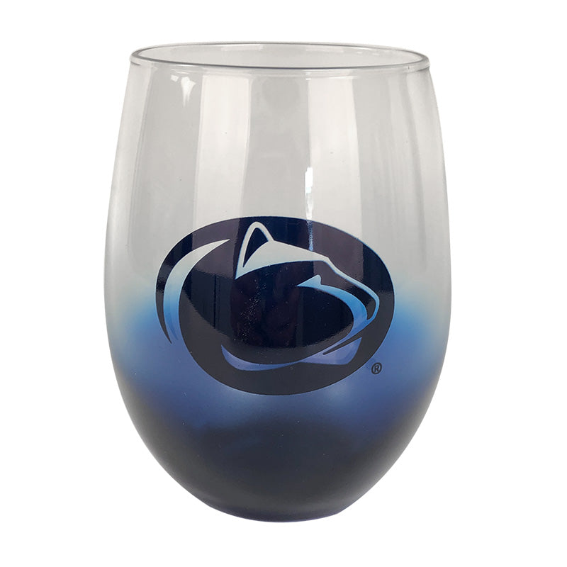 Two Tone Stemless Wine Glass