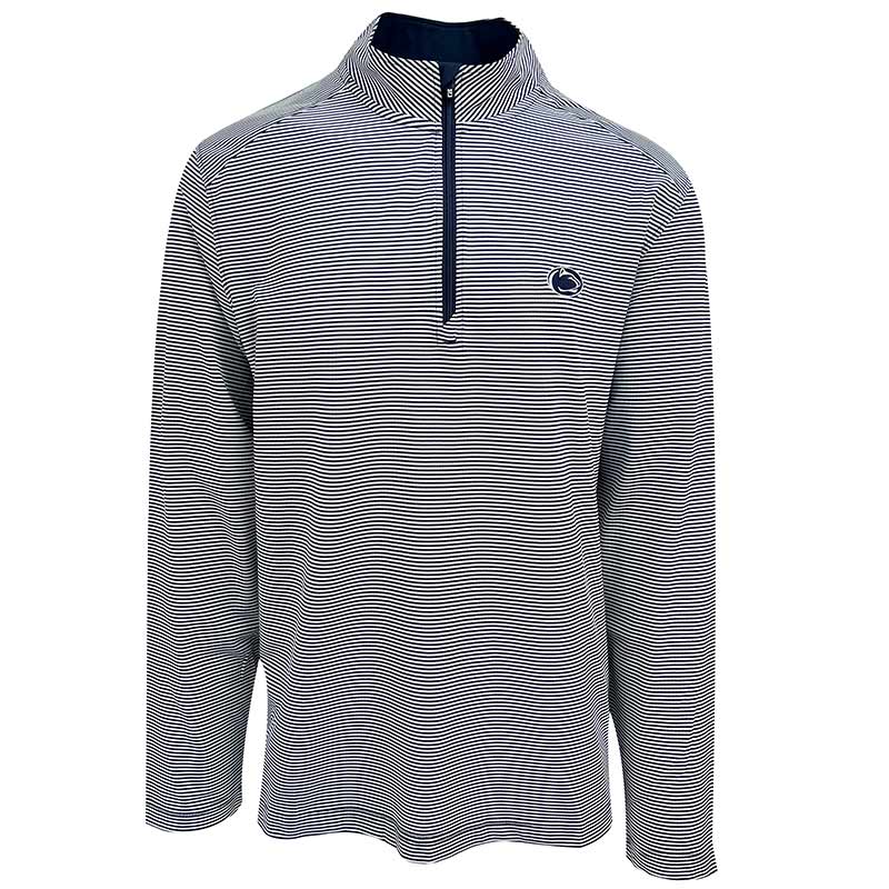Sale - Cutter & Buck Virtue Eco Pique Stripe 1/4 Zip