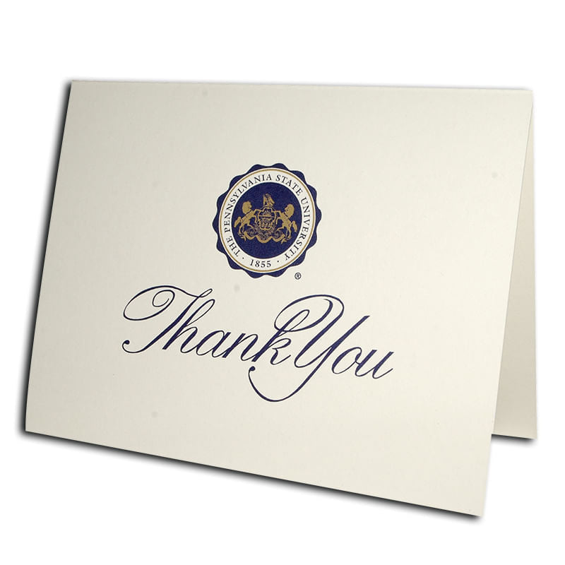 10 Pack Penn State Thank You Cards