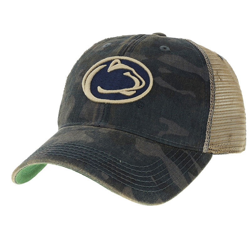 Legacy 3D Lion Head Old Favorite Camo Trucker Hat