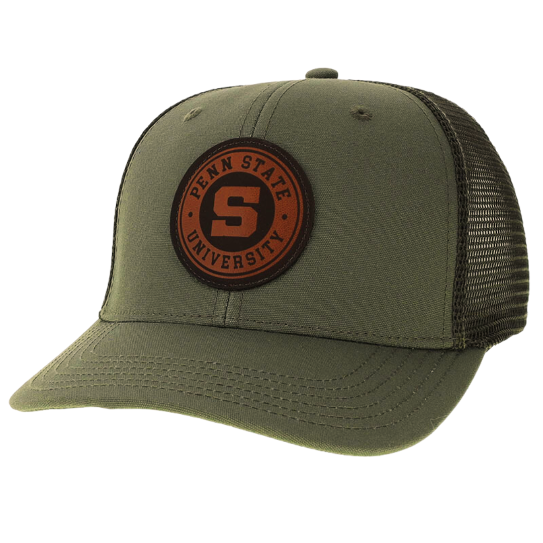Legacy Mid Pro Leather Patch Trucker Hat