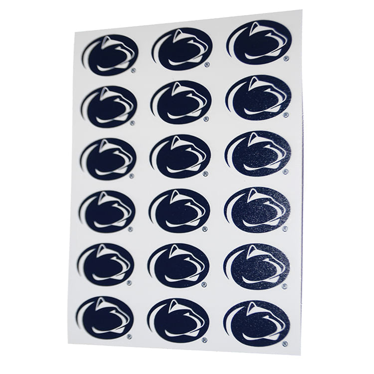 18 Count Nittany Lion Sticker Sheet