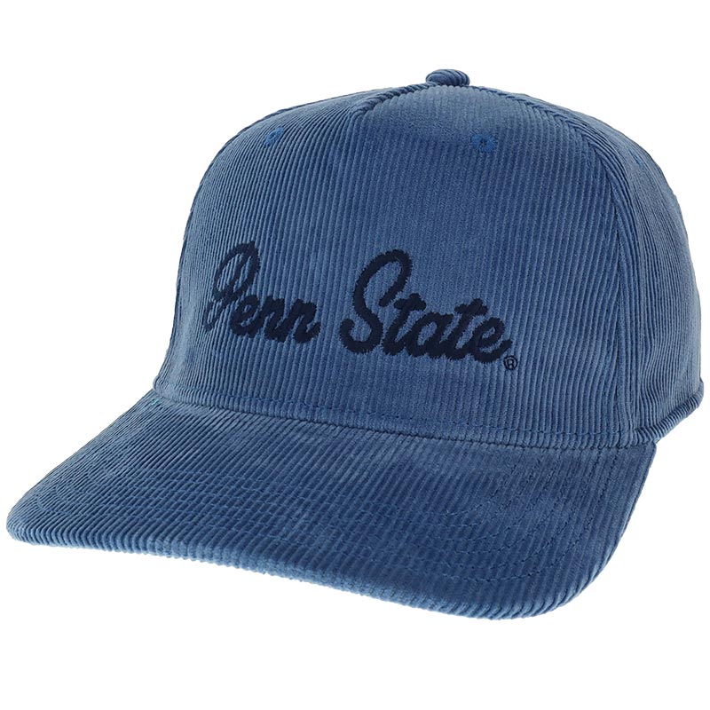 State Script Hats Legacy Corduroy Penn State Script Hat