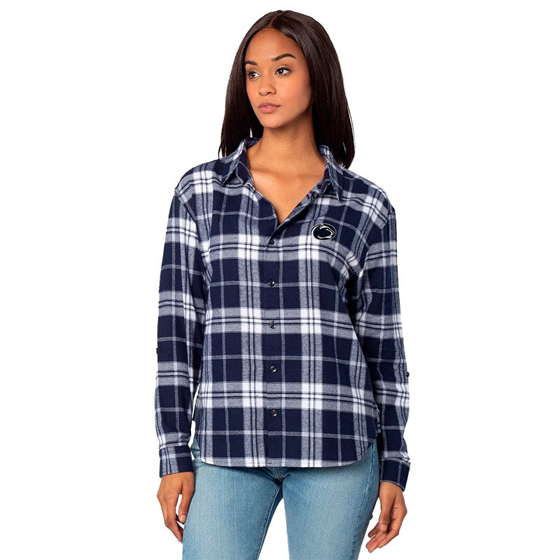 Sale - University Girl Boyfriend Plaid Shirt