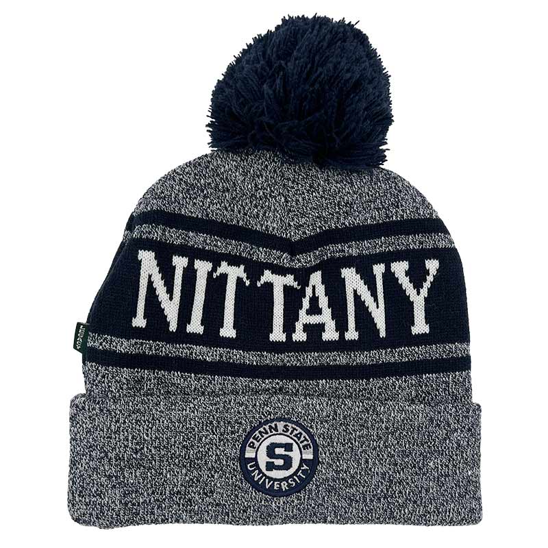Legacy Nittany Lions Marled Patch Knit Beanie