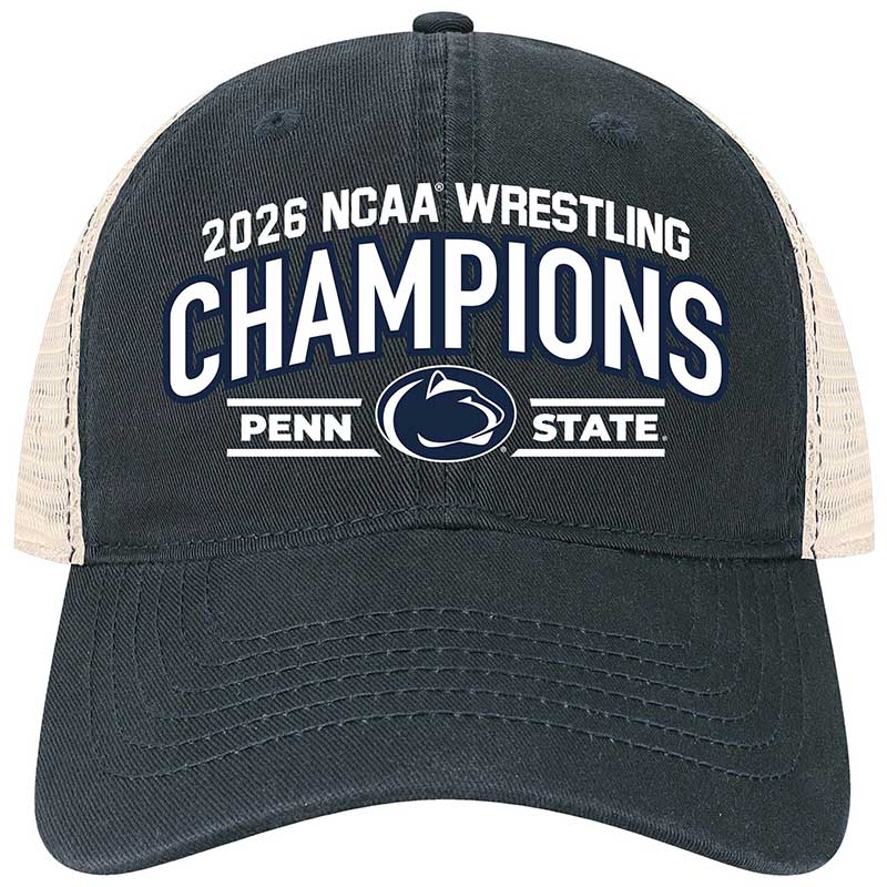 2026 PSU Wrestling National Champions Trucker Hat