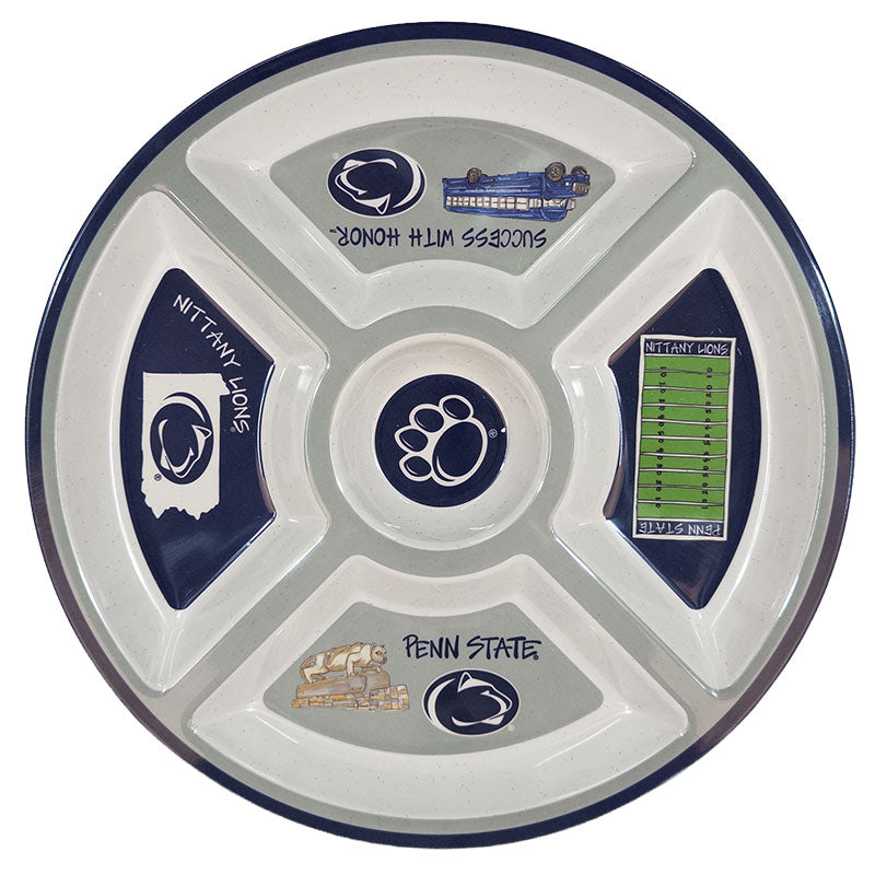 Magnolia Lane Collegiate Melamine Platter