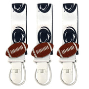 3-Piece Pacifier Clip Set