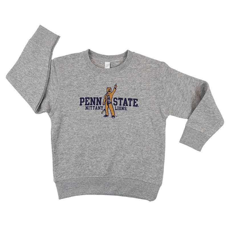 Toddler Lion Mascot Sweatshirt - Gray