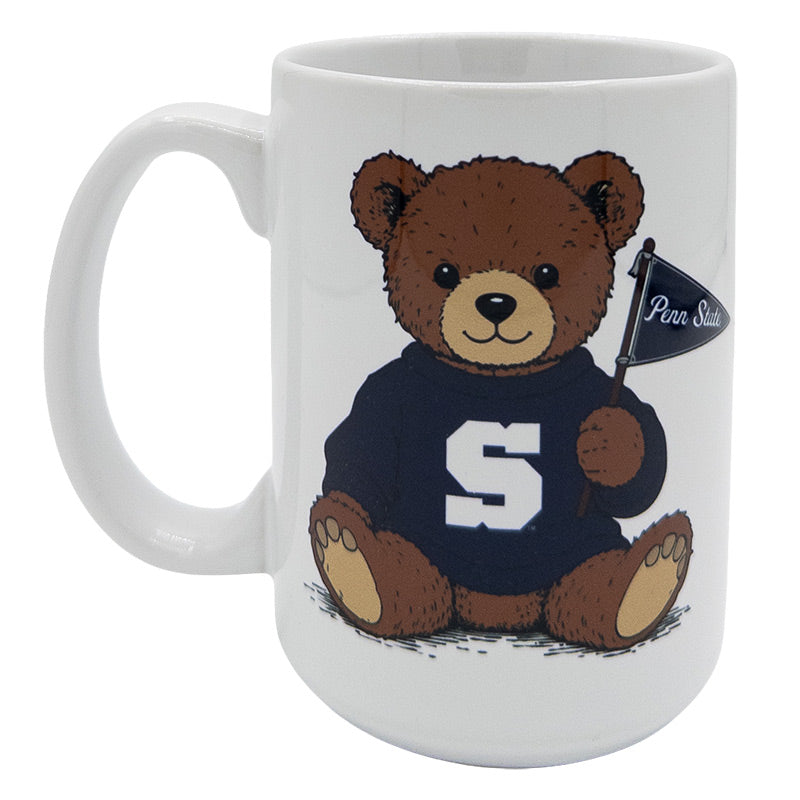Penn State Teddy Bear Mug