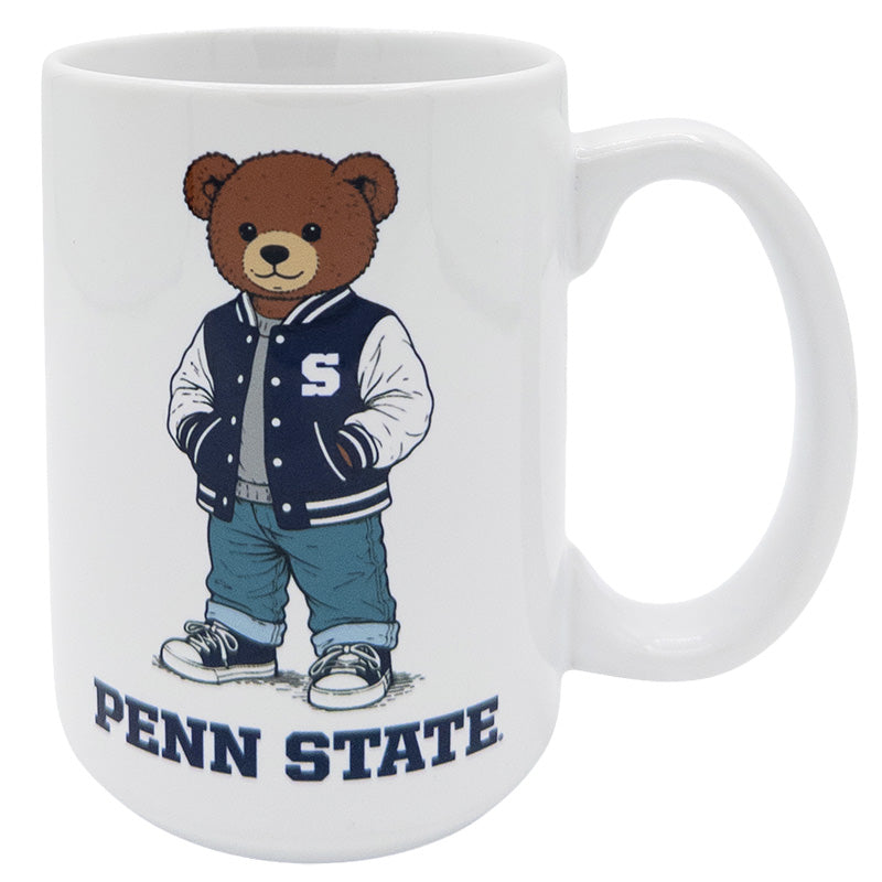 Penn State Teddy Bear Mug