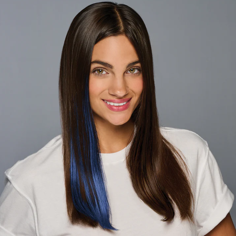 Straight Navy Hair Extension