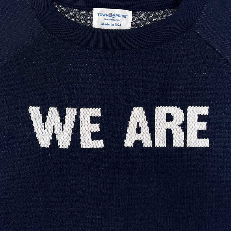 Sale - Town Pride Ladies WE ARE Raglan Stripe Sweater