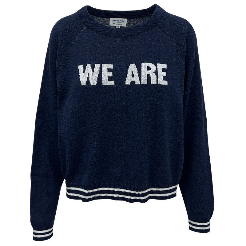 Sale - Town Pride Ladies WE ARE Raglan Stripe Sweater