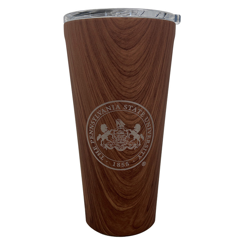 16 Oz Corkcicle Walnut Tumbler