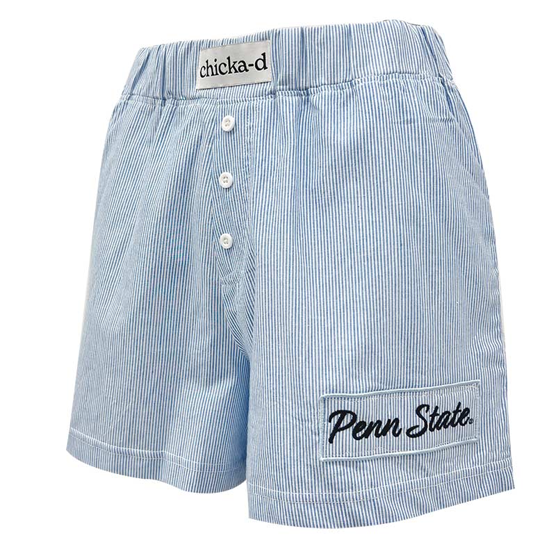 Sale - Chicka-D Ladies Striped PJ Boxer Shorts