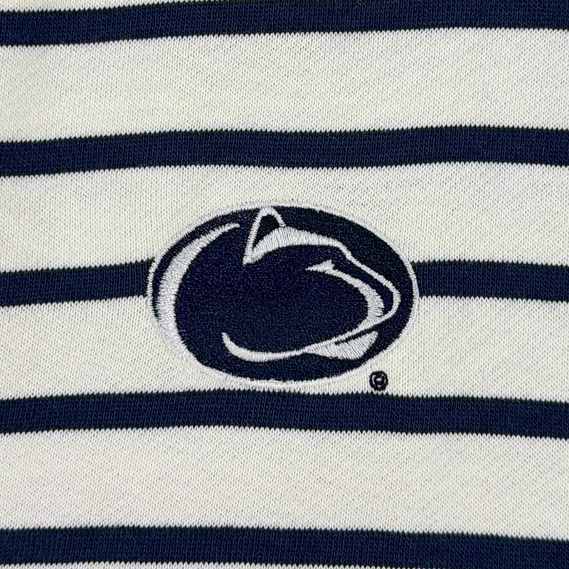 Charles River Ladies Coastal Stripe Sweatshirt