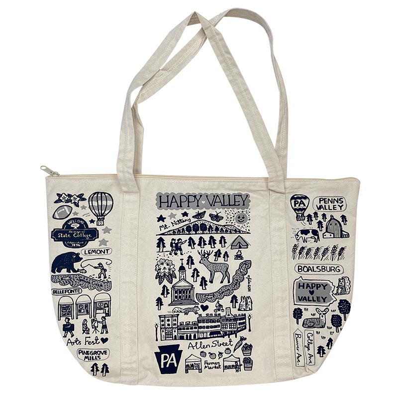 Julia Gash Weekend Canvas Tote Bag