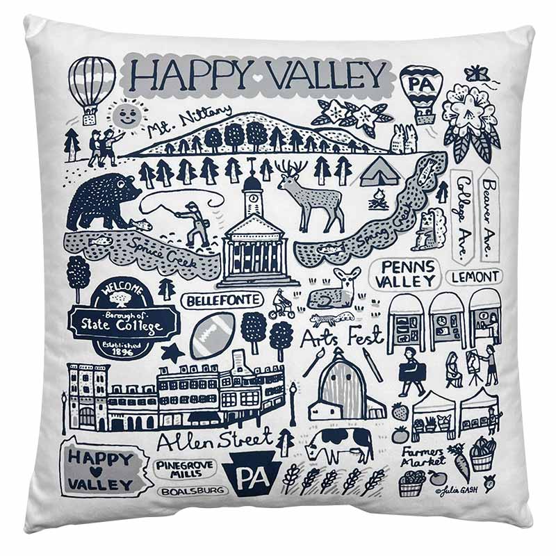 Julia Gash 18" Soft Pillow