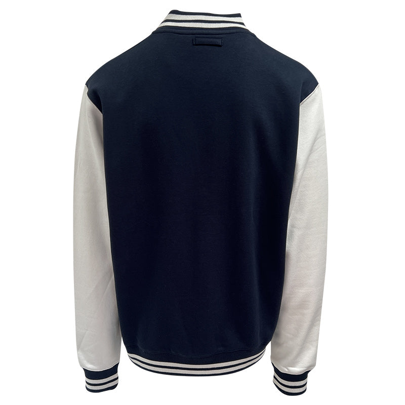★ Urbandtype.★ Padded Fleece Varsity Jacket Brown UBDWJP0 Fleece Polyester Icecream Tan Varsity Jacket - Jackets Masters