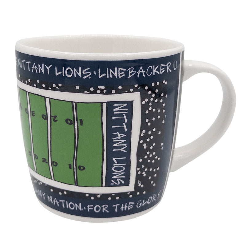 Magnolia Lane Football Field Mug - Thumbnail 4