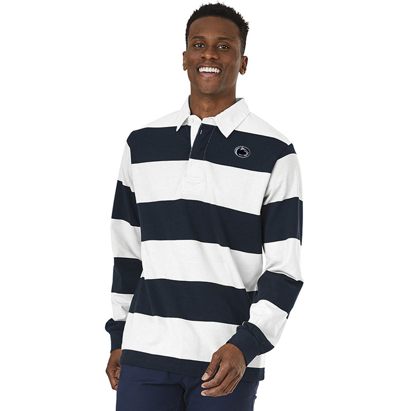 Charles River Embroidered Classic Rugby Shirt | Lion's Pride