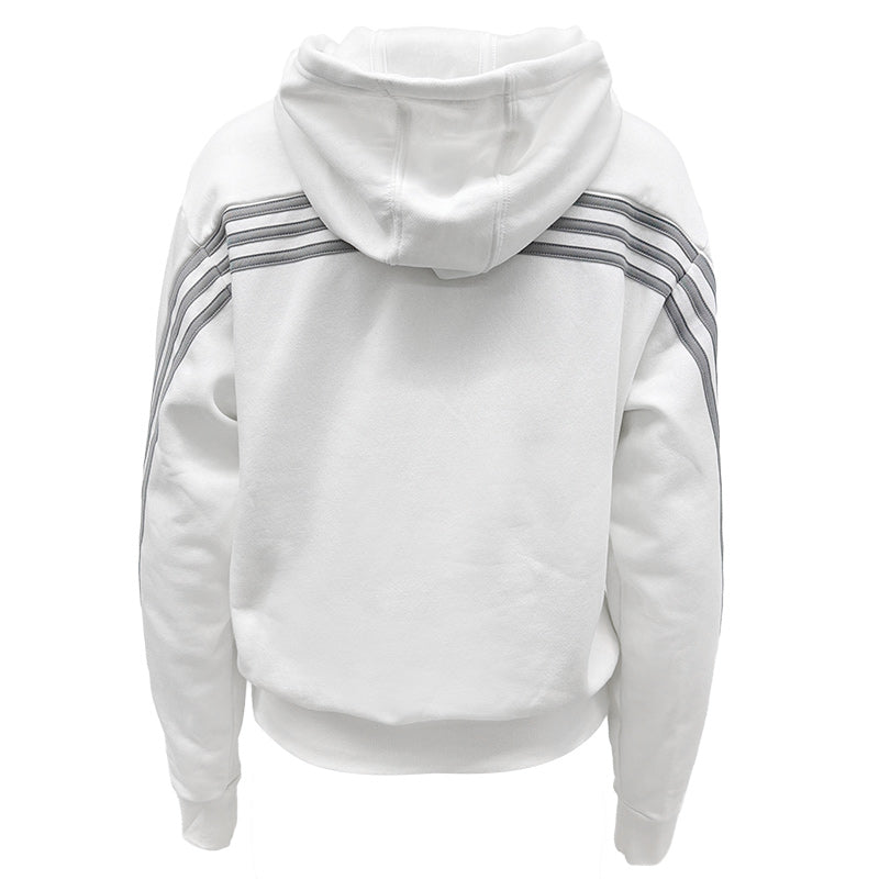 adidas Ladies Striped Sleeve Hoodie