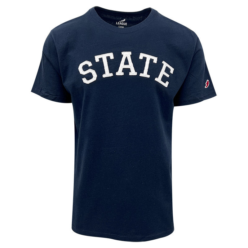 League Vintage Embroidered STATE T-Shirt