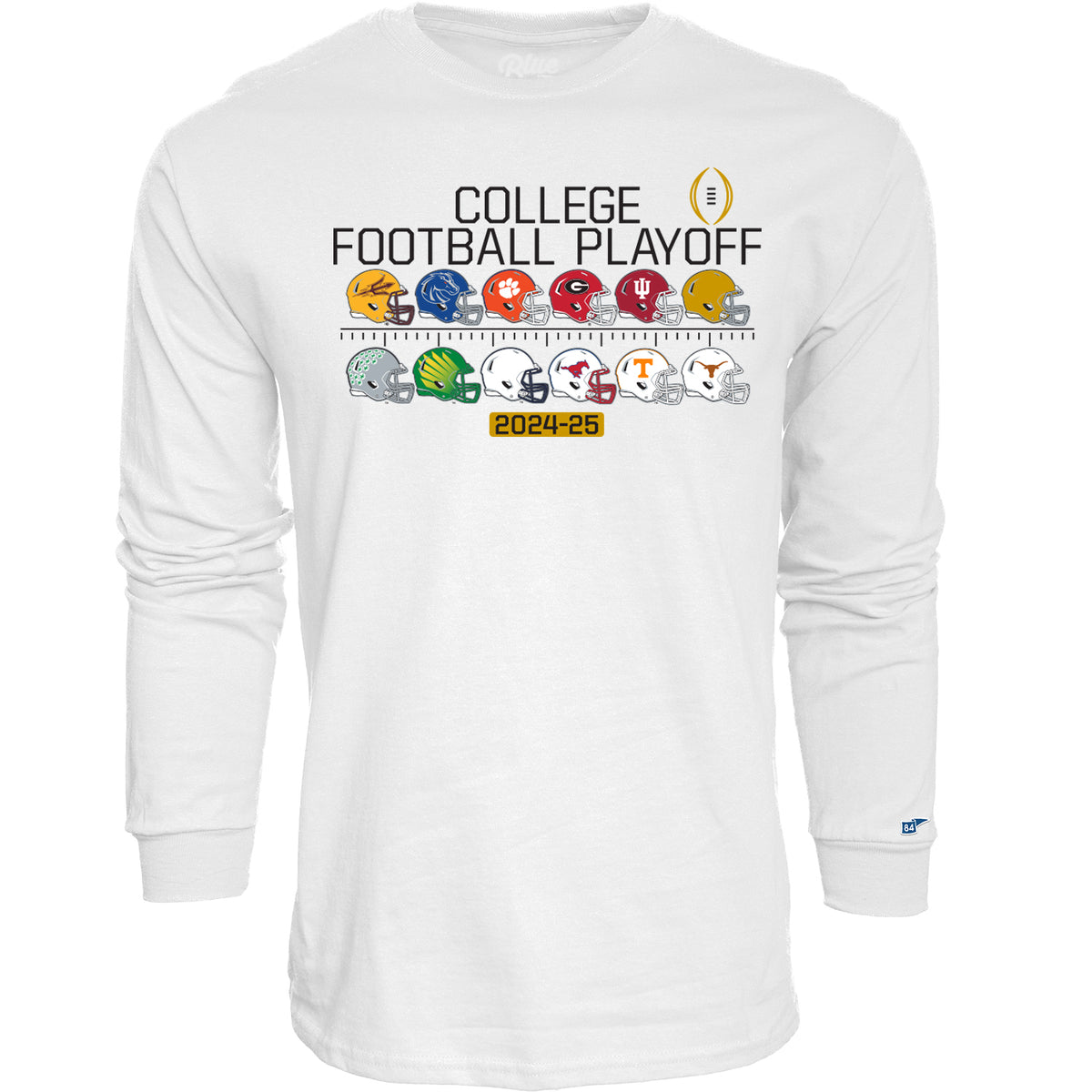 Sale - Blue 84 CFP 12 Team Helmets Long Sleeve T-Shirt
