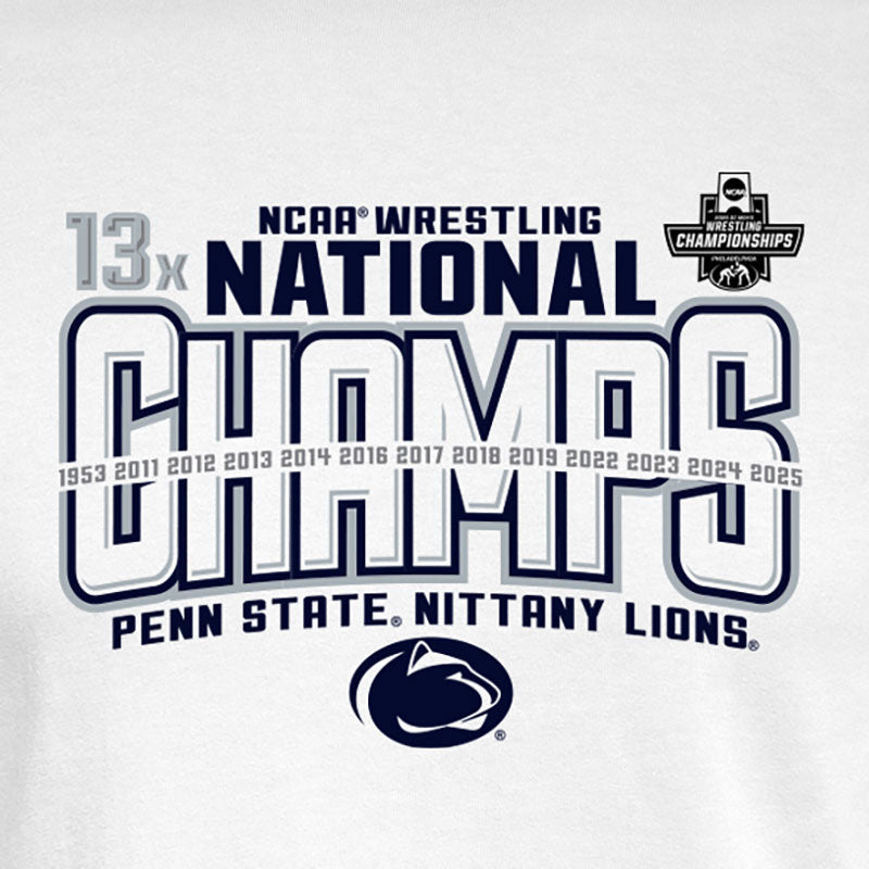 Sale - PSU Wrestling 13 Time National Champions T-Shirt