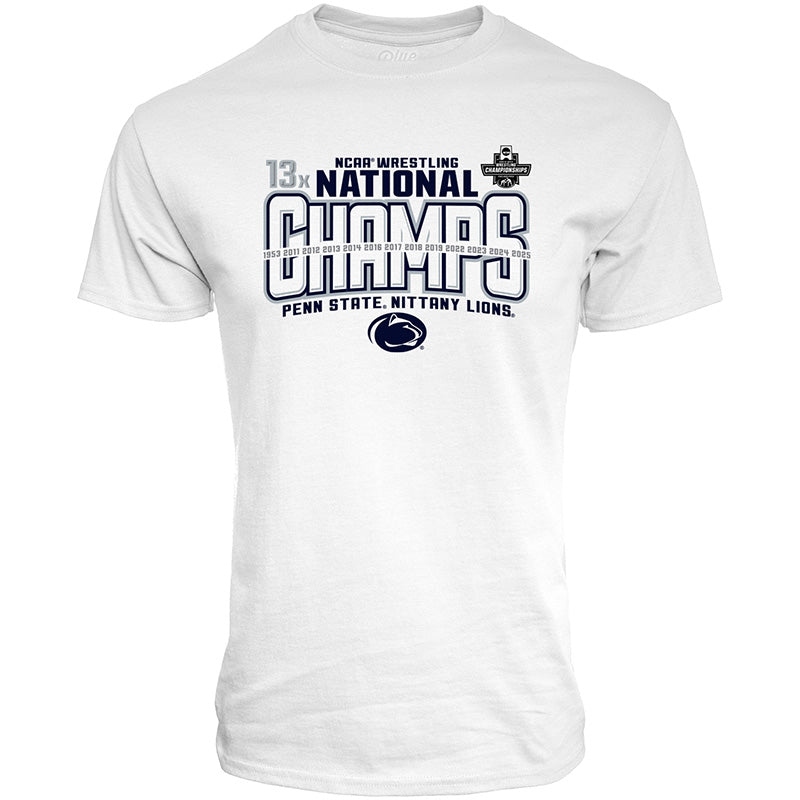 Sale - PSU Wrestling 13 Time National Champions T-Shirt
