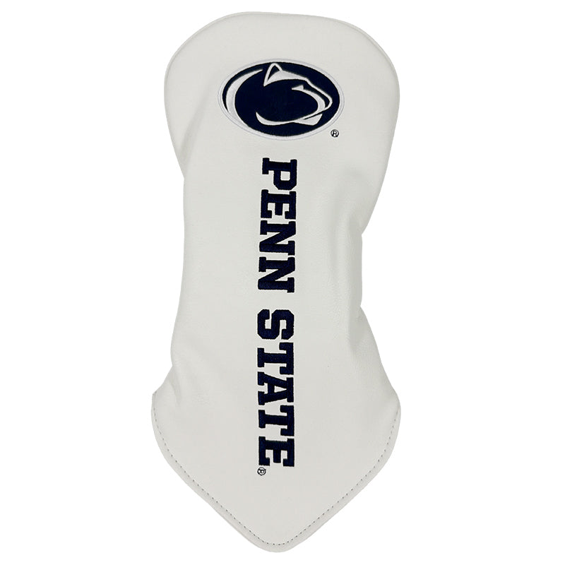 Embroidered Penn State White Driver Golf Head Cover