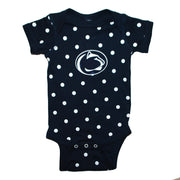 Infant Polka Dot Penn State Onesie