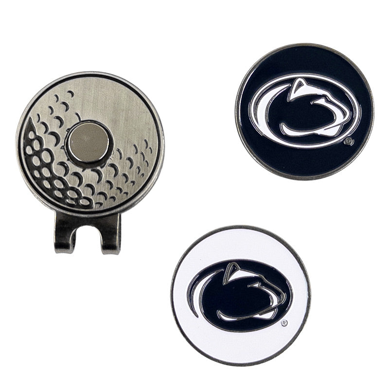 Golf Cap Clip with Ball Markers