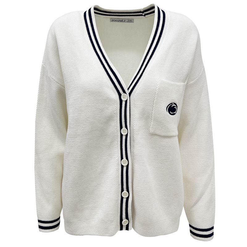 Sale - ZooZatz Ladies Varsity Cardigan
